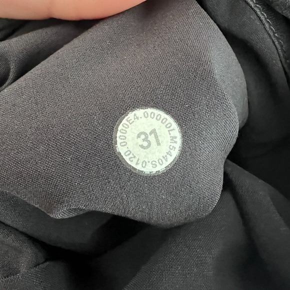 Lululemon Pants Mens 31x31 Grey Commission ABC Warpstreme Slim‎ Fit Performance - Picture 3 of 14